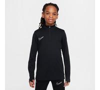 Nike Academy Camiseta de entrenamiento de fútbol de manga larga Dri-FIT con cremallera de 1/4 - Niño/a - Negro M
