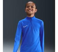 Nike Academy Camiseta de entrenamiento de fútbol de manga larga Dri-FIT con cremallera de 1/4 - Niño/a - Azul XL