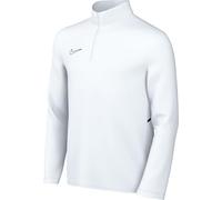 Nike Academy Camiseta De Entrenamiento De Fútbol De Manga Larga Dri-Fit con Cremallera De 1/4 - Niño/A, White/White/Black, HJ3721-100, S