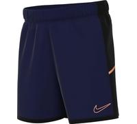 Nike Academy Pantalón Corto De Fútbol Dri-Fit De 18 Cm - Niño/A, Blue Void/Black/Orange Pulse, HJ3718-492, M