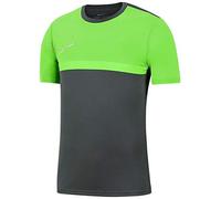Nike, Academy Pro, Camiseta De Fútbol De Manga Corta, Antracita/Huelga Verde/Blanco, XL, Hombre