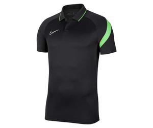Nike Academy Pro Polo, Infantil, Antracita/Verde Strike/(Blanco), Extra-Large