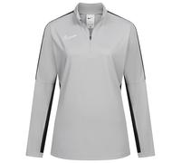 Nike Academy Training Top Para Mujeres Sudadera De Fútbol Gris Negro Nueva