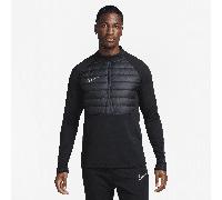Nike Academy Winter Warrior Parte de arriba de fútbol con media cremallera Therma-FIT - Hombre - Negro S