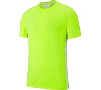 Nike Academy19 Training Top SS, Unisex niños, Volt/White/White, M