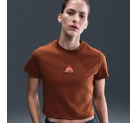 Nike ACG Camiseta de manga corta Dri-FIT - Mujer - Marrón XL (EU 48-50)