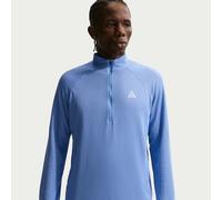 Nike ACG Parte de arriba de capa intermedia para trail running con cremallera de 1/4 Dri-FIT - Hombre - Azul S