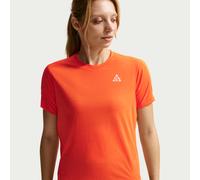 Nike ACG Parte de arriba de trail running de manga corta Dri-FIT para mujer - Naranja