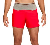 Nike ACG - Ropa para trail running - M Nike ACG Dri-Fit ADV Second Sunrise 5In Short Lt Crimson Summit White - Talla M - Rojo Rojo M