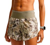 Nike ACG - Ropa trail running mujer - W Nike ACG Trail DF MrIn 4In Short Aop Sequoia Chamo Camo de Lana - Talla XS - Caqui Caqui XS
