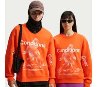 Nike ACG "Tuff Fleece" Sudadera con cuello redondo Therma-FIT - Hombre - Naranja