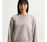 Nike ACG "Tuff Fleece" Sudadera de cuello redondo Therma-FIT - Mujer - Gris