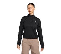 Nike ACG Wolf Grid Therma-FIT camiseta de trail running con media cremallera para Mujer | EU XS in Black/Summit White