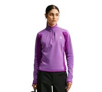Nike ACG Wolf Grid Therma-FIT Half-Zip camiseta de trail running para Mujer | EU L in Monarch Purple/Bold Berry/Summit White