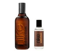 NIKE - Addiction Man Promoción 150 ml + 30 ml, Colonia Hombre, Eau de Toilette Natural y Masculina, Aroma Frutal de Pera, Higo y Mandarina, Fragancia Fresca y de Larga Duración