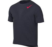 Nike Aeroswift Camiseta De Running Dri-Fit ADV De Manga Corta - Hombre, Obsidian/Bright Crimson, HJ3377-451, 2XL