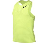 Nike Aeroswift Dri-Fit ADV Running Singlet para Hombre, Lt Lemon Twist/Black, FN4231-736, L