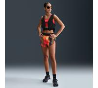 NIKE Pantalón deportivo limón / oliva / rojo / negro, Talla XL