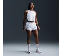 Nike AeroSwift Pantalón corto de running de 8 cm y talle medio con malla interior Dri-FIT ADV - Mujer - Blanco L Tall