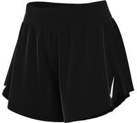 Nike AeroSwift Pantalón corto de running de 8 cm y talle medio con malla interior Dri-FIT ADV - Mujer - Negro S (EU 36-38)