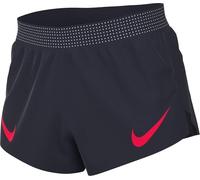 Nike Aeroswift Pantalón Corto De Running Dri-Fit De 10 Cm con Malla Interior - Hombre, Obsidian/Bright Crimson, FN3352-451, M