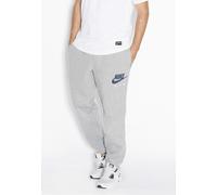 Nike W77 FLC Cuff PT-Air Htg Pantalon-Hombre, Gris/Negro, M