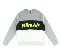 Nike Air - Camiseta de Manga Larga para Hombre, Color Negro y Gris, Talla XS