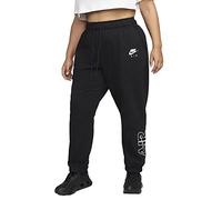 NIKE Air FLC Pantalones Black/Black/White L