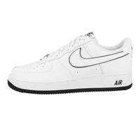 Nike Air Force 1 '07 Low White Black Outline Swoosh EU:45.5