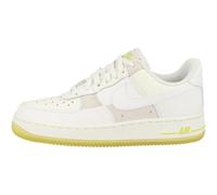 NIKE Air Force 1 07 Low - Zapatillas de moda para mujer, color blanco y amarillo, talla 38