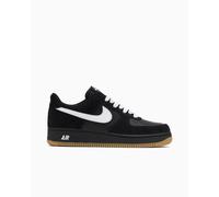 NIKE Air Force 1 '07 LV8, Sneaker Hombre, Black White Gum Light Brown, 41 EU