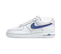 NIKE Air Force 1 '07 LV8, Sneaker Hombre, White Deep Royal Blue, 44.5 EU
