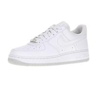 NIKE Air Force 1 '07 Next Nature, Sneaker Mujer, Blanco Blanco Plateado Metálico, 39 EU