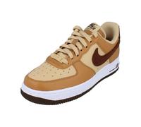 NIKE Air Force 1 '07 Next Nature, Sneaker Mujer, Negro Blanco Gym Red University Gold, 41 EU