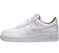 NIKE Air Force 1 07 SE Mujeres Trainers DV7584 Sneakers Zapatos (UK 6 US 8.5 EU 40, White Team Red 100)