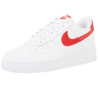 NIKE Air Force 1 '07, Sneaker Hombre, White Fire Red, 45 EU
