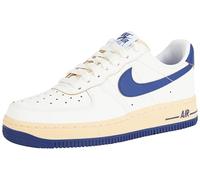 NIKE Air Force 1 '07, Sneaker Mujer, Sail Deep Royal Blue Pale Vanilla, 40.5 EU