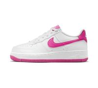 NIKE Air Force 1 (GS), Sneaker, Blanco láser Fucsia, 35.5 EU