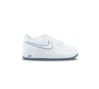 Nike Air Force 1 GS, Zapatillas, White/White/Work Blue/Metallic, 38 EU