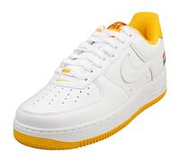 Nike Air Force 1 Low Retro Qs West Indies - Tenis deportivos para hombre, Blanco Blanco University Gold, 42 EU