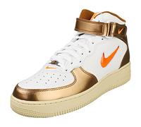 NIKE Air Force 1 Mid '07 - Tenis de Baloncesto para Hombre, White Total Orange Ale Brown 100, 43 EU