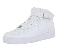 NIKE Air Force 1 Mid React Hombre Trainers DQ1872 Sneakers Zapatos (UK 9 US 10 EU 44, Sail Black Ghost Green 100)
