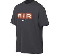 Nike Air HM0185-061 - Camiseta para Hombre con gráficos, Color Gris Antracita y Naranja