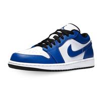 Nike Air Jordan 1 Low, Zapatillas de Baloncesto para Hombre, White Hyper Royal Black, 41 EU