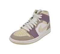 NIKE Air Jordan 1 Mid Mujeres Trainers HV2370 Sneakers Zapatos (UK 5.5 US 8 EU 39, Light Orewood Brown Team Gold Khaki 100)