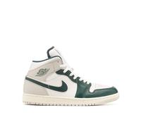 Nike Air Jordan 1 Mid SE - Tenis para hombre, Blanco/vela/gris neutro/verde oxidado, 45 EU