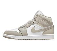 Nike Air Jordan 1 Mid - Zapatillas Deportivas para Hombre, College Gris Hueso Claro Blanco, 44.5 EU