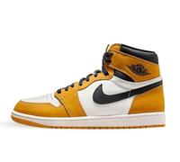 NIKE Air Jordan 1 Retro High OG 'Yellow Ochre' - Tenis Heritage de cuero de primera calidad