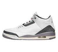 Nike Air Jordan 3 Retro - Tenis para hombre, Summit White/Fire Red, 42 EU