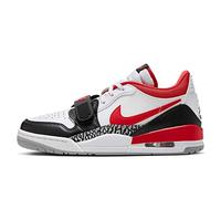 NIKE Air Jordan Legacy 312 Low Hombre Basketball Trainers CD7069 Sneakers Zapatos (UK 11 US 12 EU 46, White Fire Red Black Wolf Grey 160)